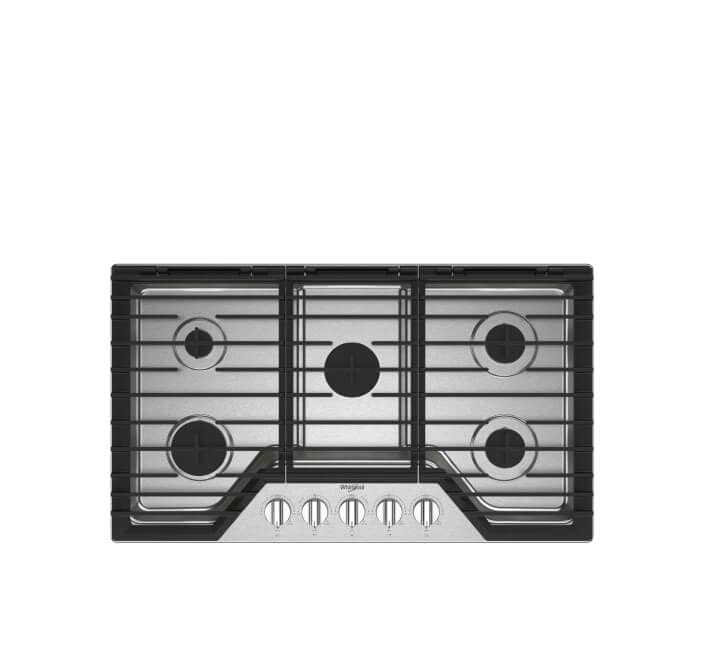 A Whirlpool® Gas Cooktop