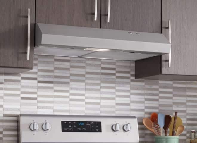 A Whirlpool® Undercabinet Hood