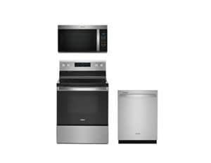 Dishwasher, Range and Microwave