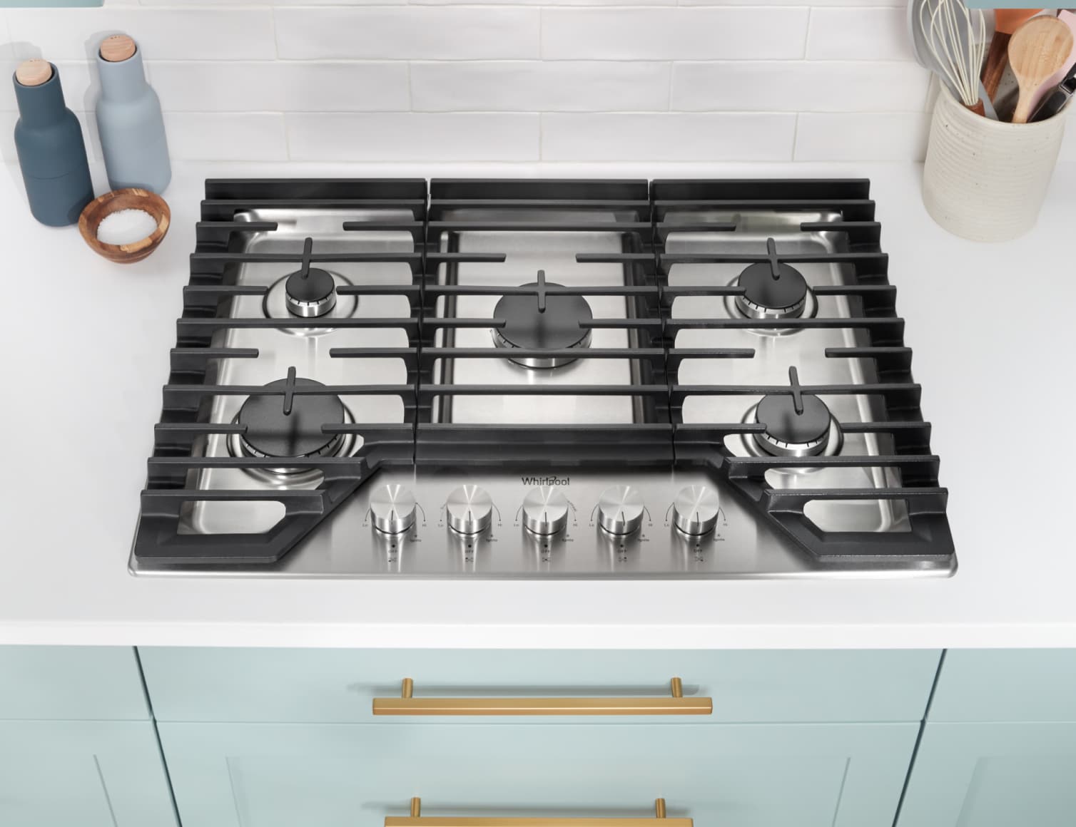 A Whirlpool® Cooktop