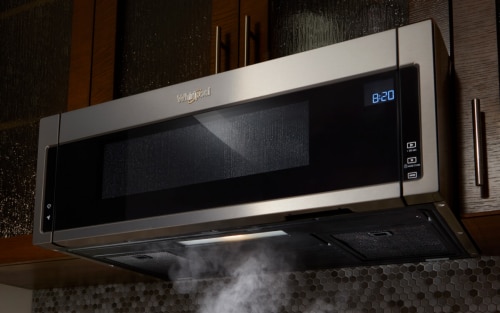 Whirlpool® low profile microwave