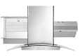 Three Whirlpool® Vent Hoods