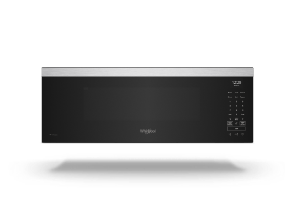 A Whirlpool® Low Profile Over-The-Range Microwave