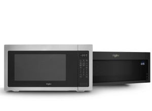 Two Whirlpool® Microwaves