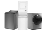 Three Whirlpool® Laundry Appliances