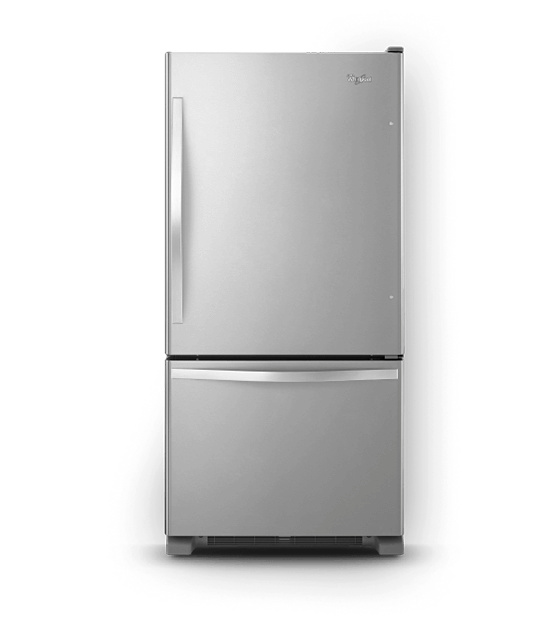 A Whirlpool® Bottom Freezer Refrigerator